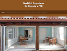 Tablet Screenshot of carpinterianadal.com